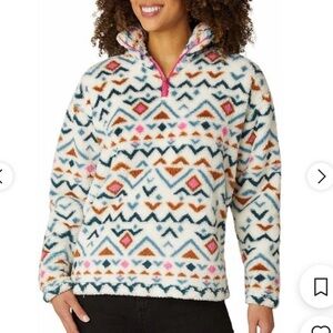 Eddie Bauer Women’s Fleece Pullover Jacket Size Medium
